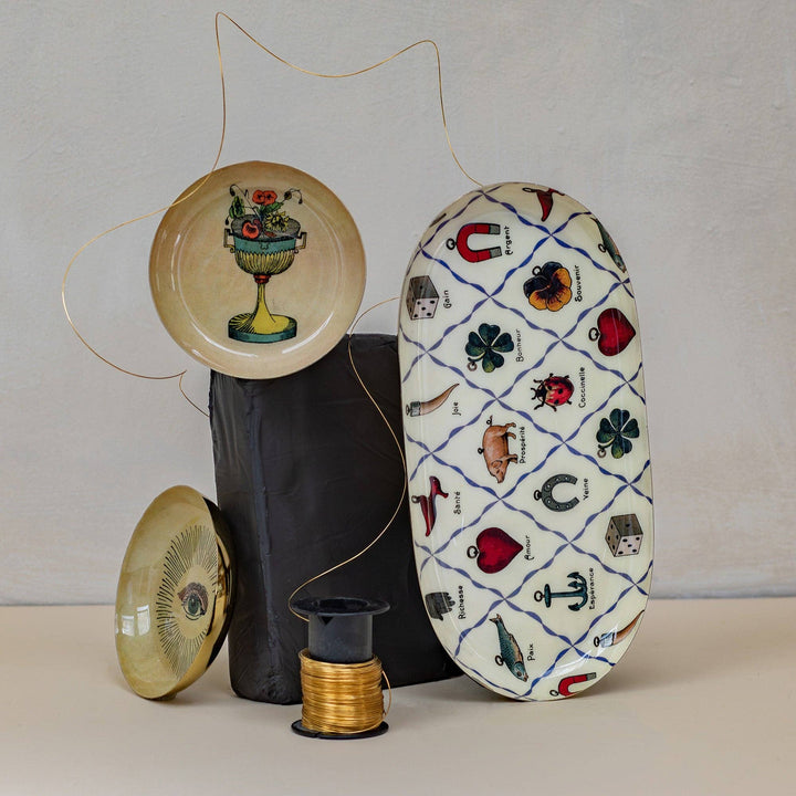 Eye Enamel Dish