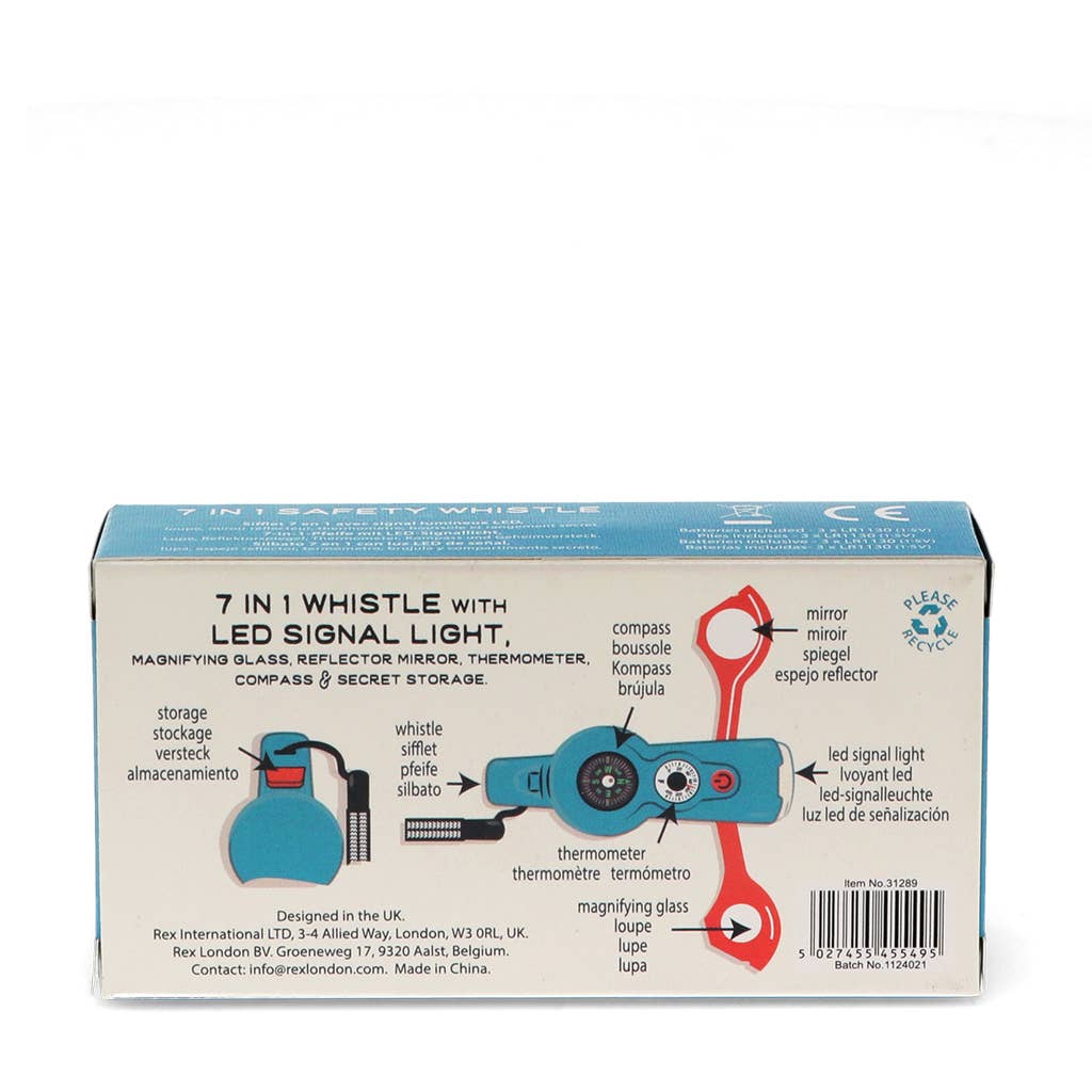 7 in 1 Safety Whistle - Spirit of Adventure