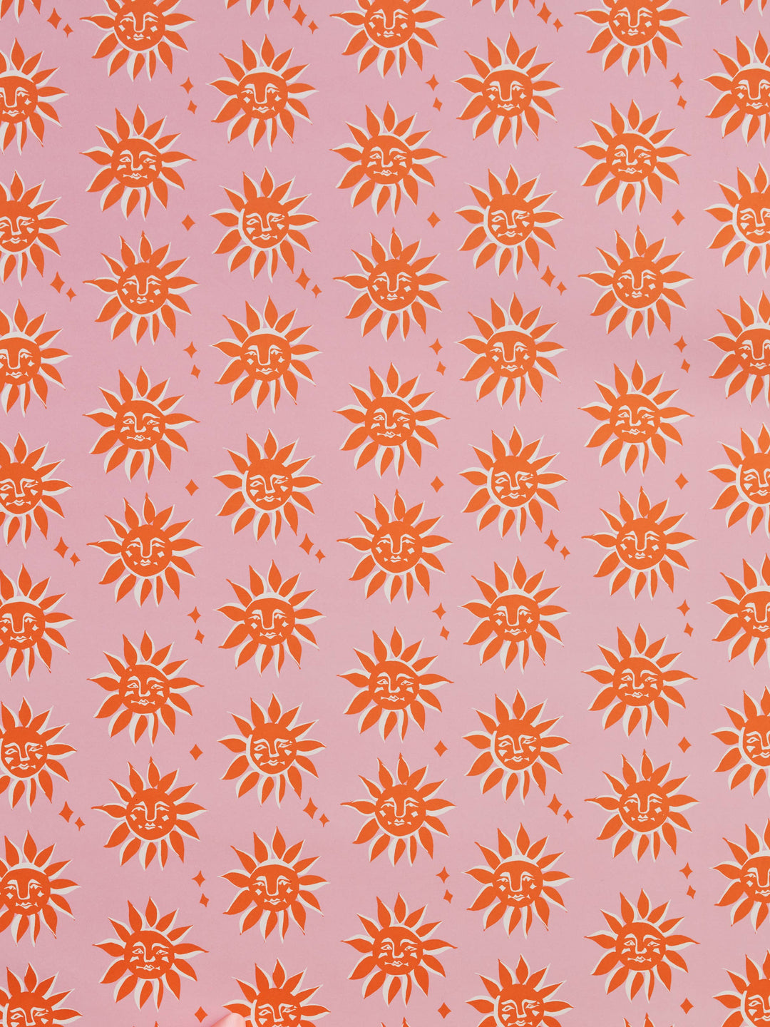 Sunshine Gift Wrap In Pink