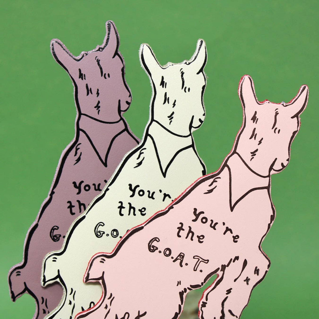 GOAT Bookmark