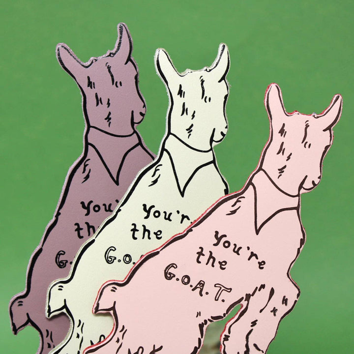 GOAT Bookmark