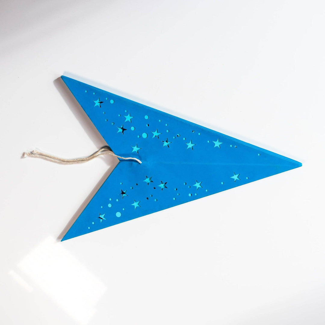 Paper Star Lantern - Venus Sea Blue