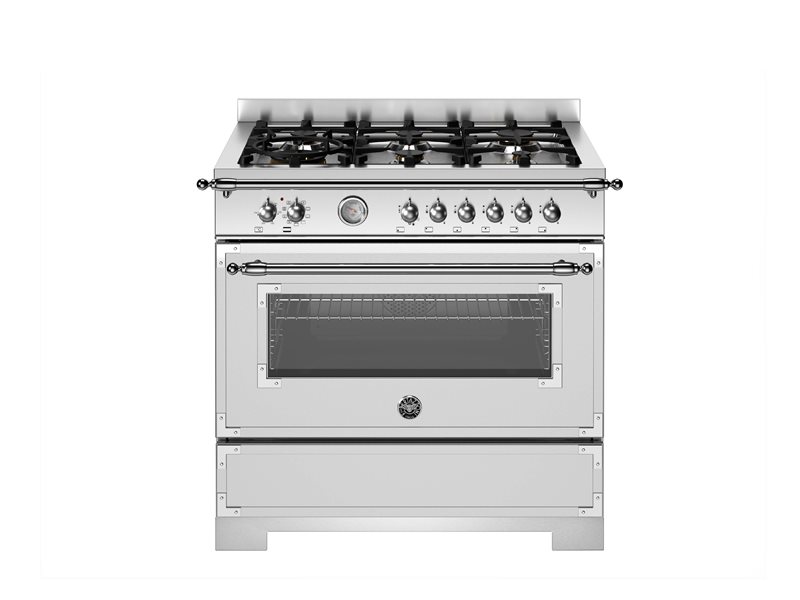 Bertazzoni Heritage Series - 90 cm 6-Burner, Electric Oven