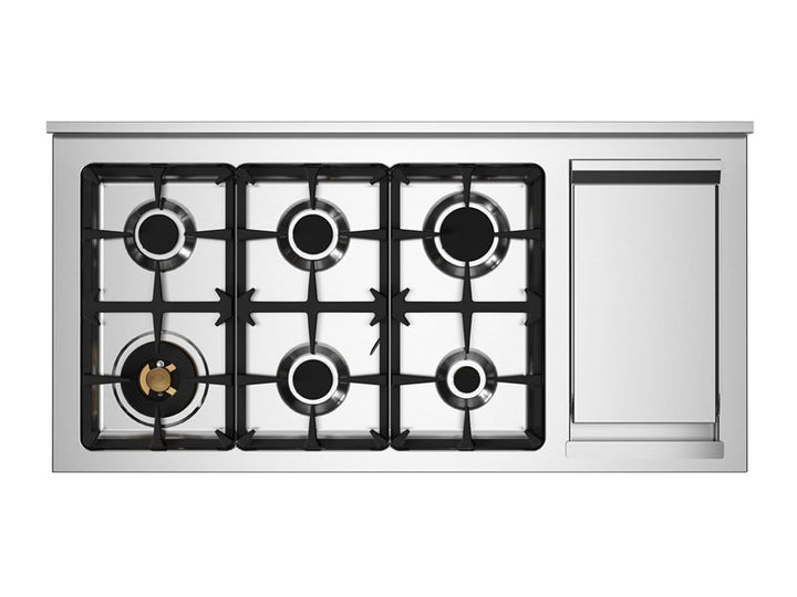 Bertazzoni Professional Series - 120 cm 6-burner + griddle, Electric Double Oven