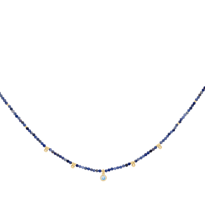 Jasmine Celestial Aventurine Beaded Necklace