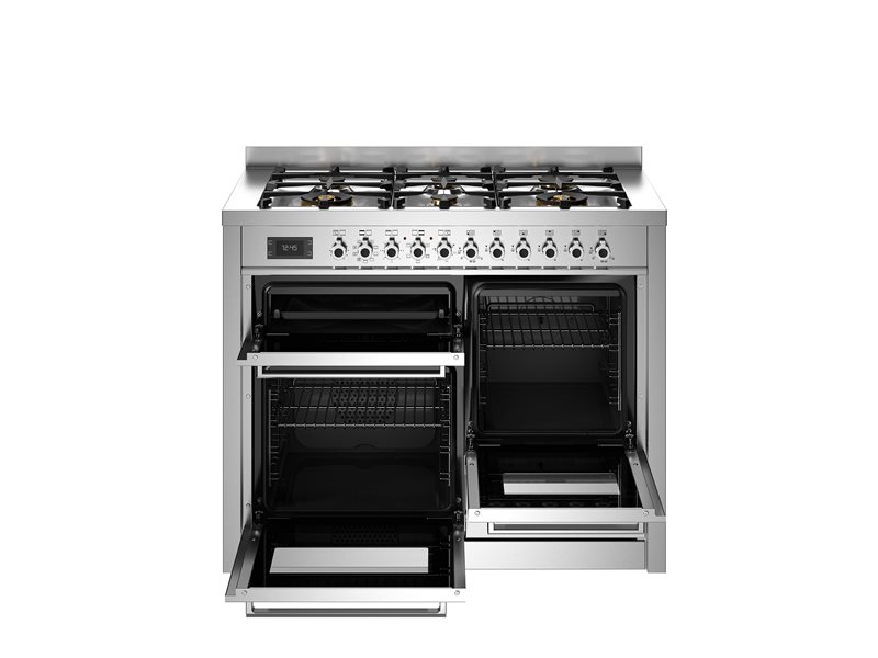 Bertazzoni Professional Series - 110 cm 6-burner electric triple oven