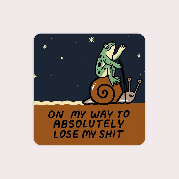 Lose My Shit Waterproof Vinyl Sticker