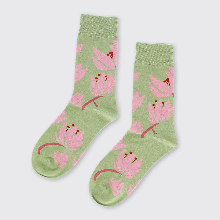 Hibiscus Socks