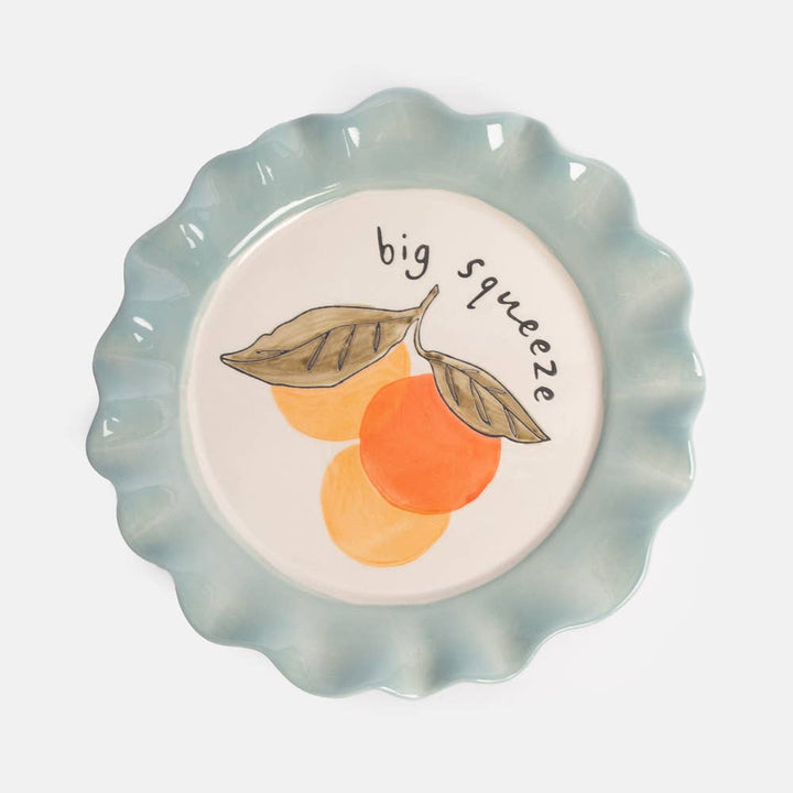 Big Squeeze Oranges Plate