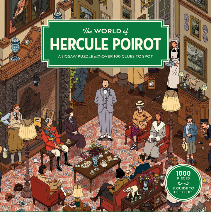 The World of Hercule Poirot Jigsaw Puzzle