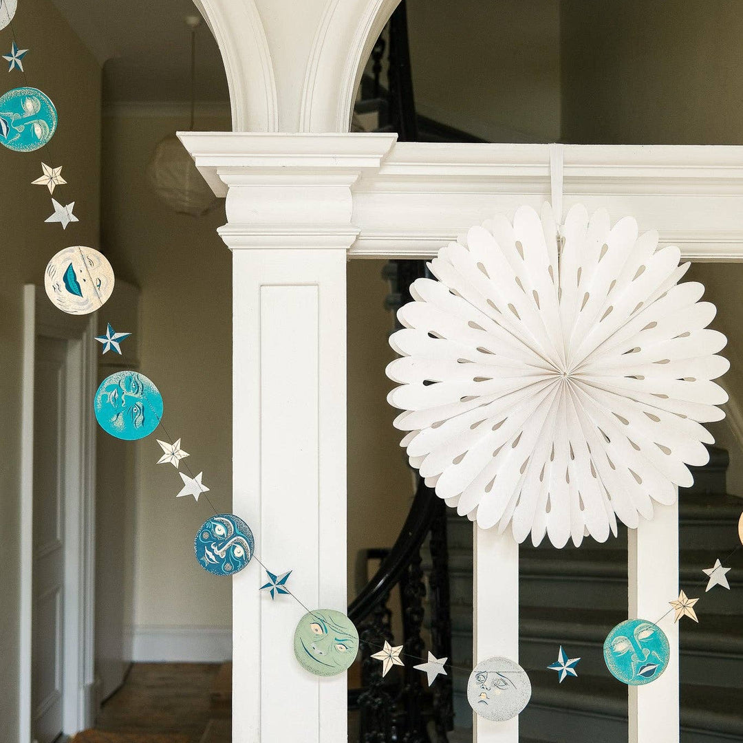 Man on the Moon Sewn Garland