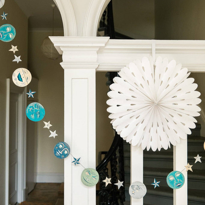 Man on the Moon Sewn Garland