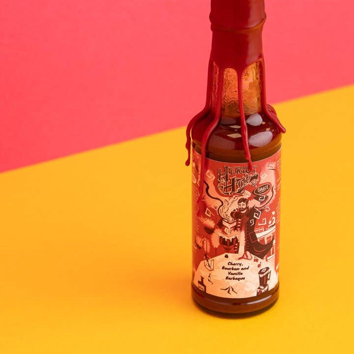 Cherry Bourbon and Vanilla Barbeque Sauce