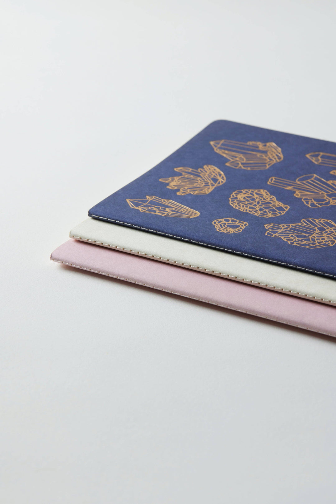 Set of 3 Flex Notebooks Saddle Stitch Spine - Mystic