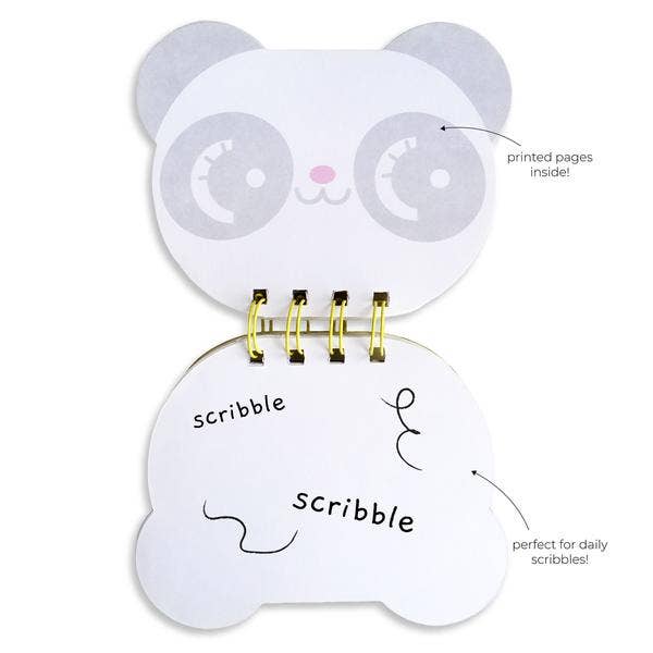 Kawaii Panda Jelly Notebook