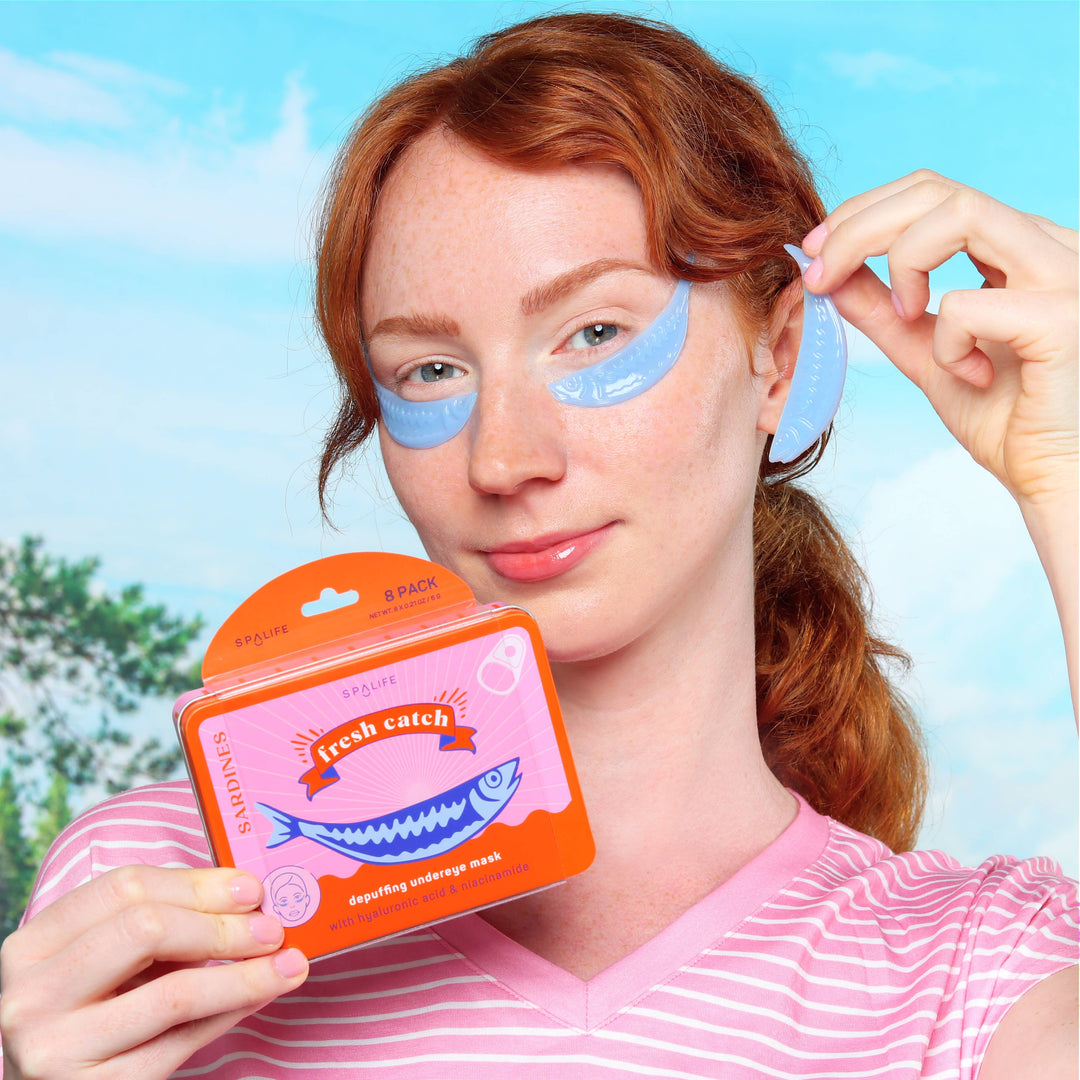 Sardines De-Puffing Eye Patches