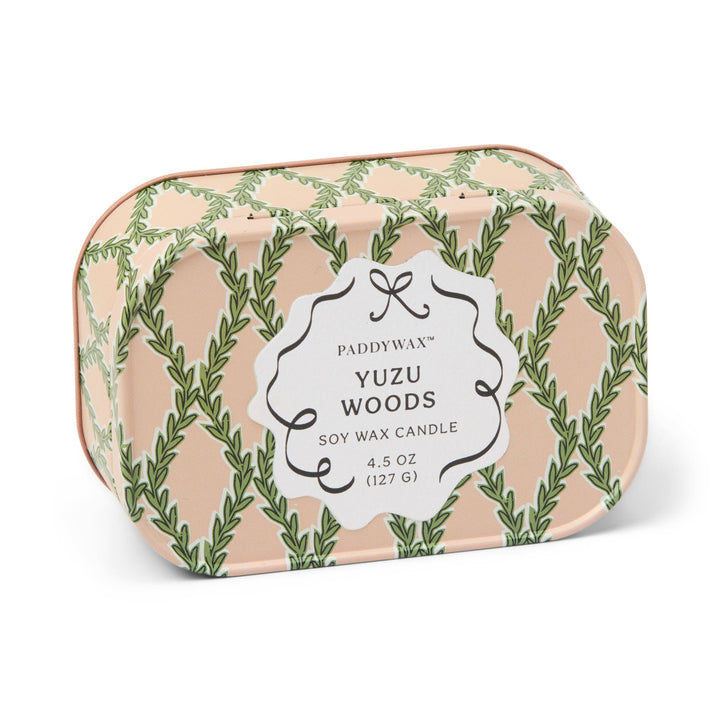 Cherie Tin Candle in Yuzu Woods