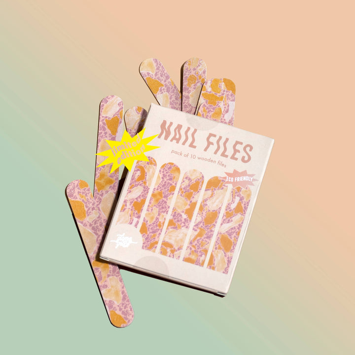 Terrazzo Nail Files