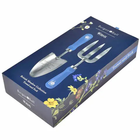 British Meadow Trowel & Fork Set