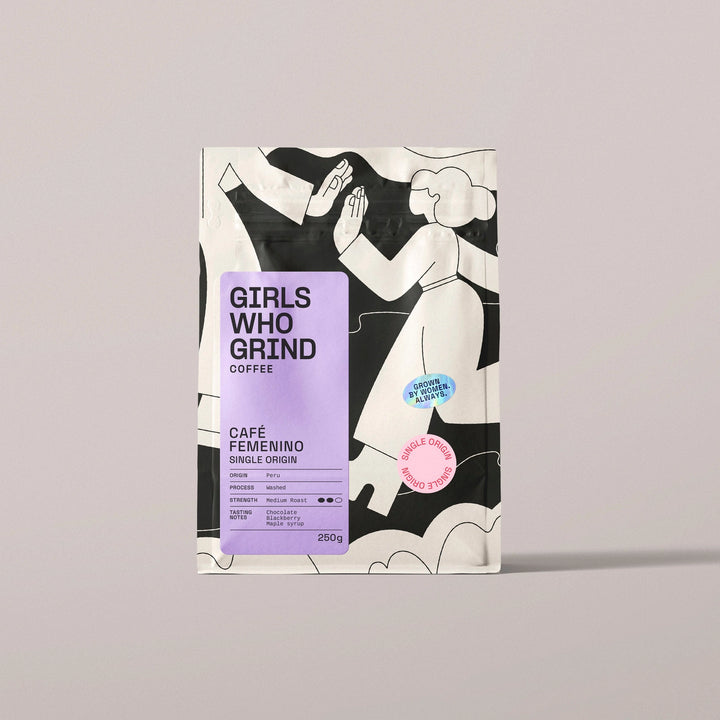 Girls Who Grind - Café Femenino Peru
