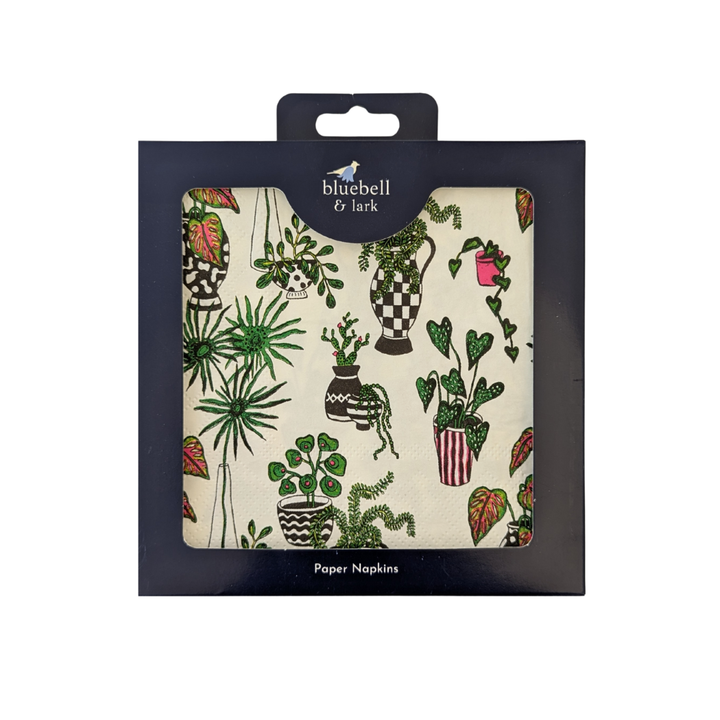 House Plants Paper Napkins