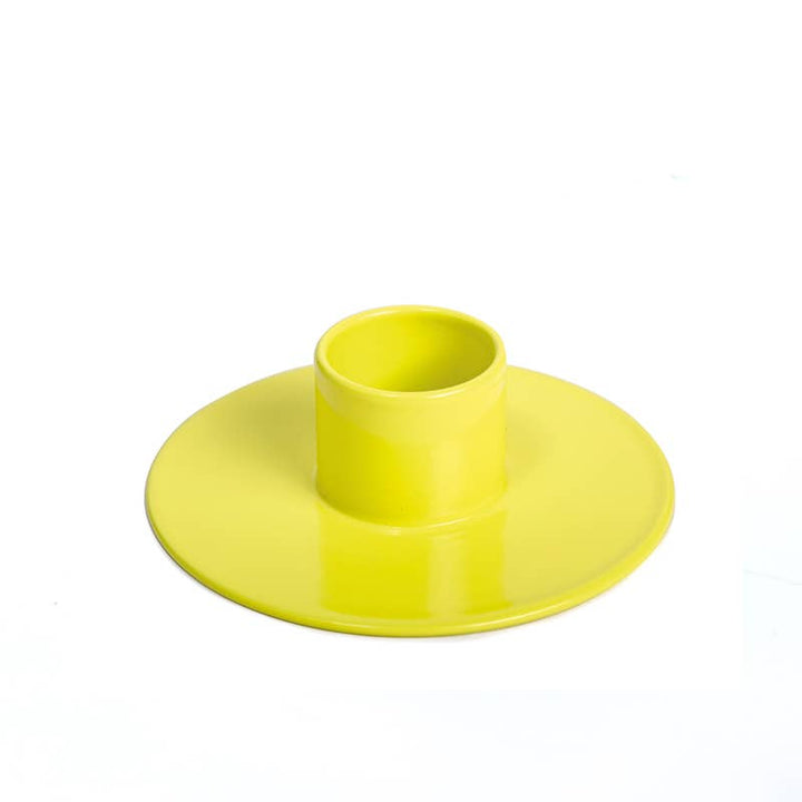 POP Acid Yellow Candle Holder