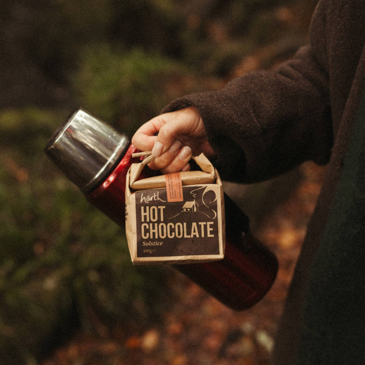 Winter Solstice Spiced Hot Chocolate