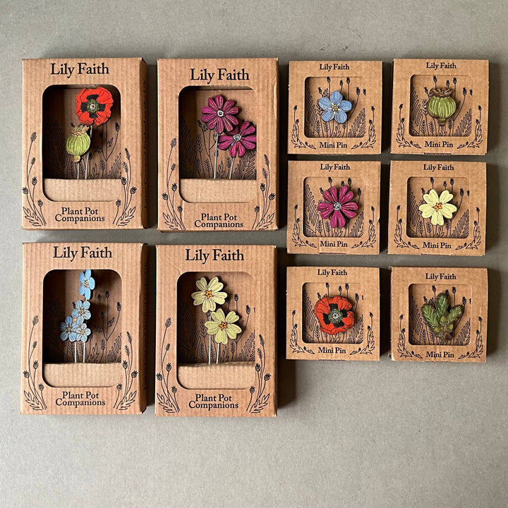 Poppy Mini Pin Brooch  