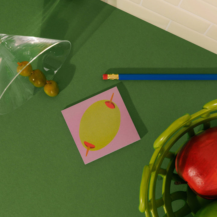 Olive Sticky Notes