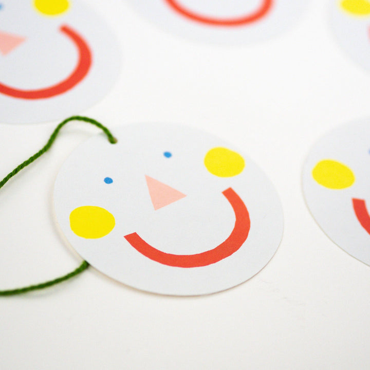 Smiley Face Gift Tag Set