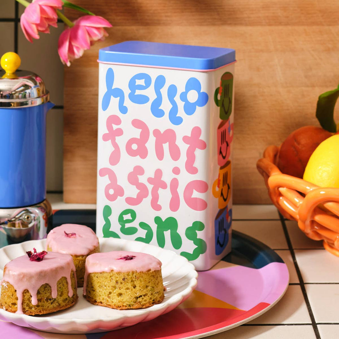Happy Nice Brew Time Storage Tin