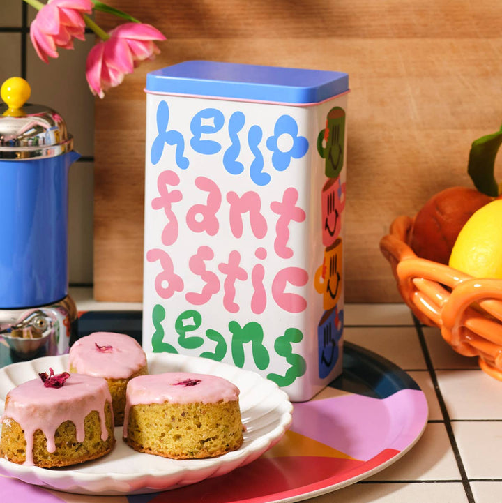 Happy Nice Brew Time Storage Tin