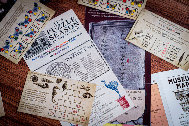 Escape from the Museum - Mini Escape Room Game
