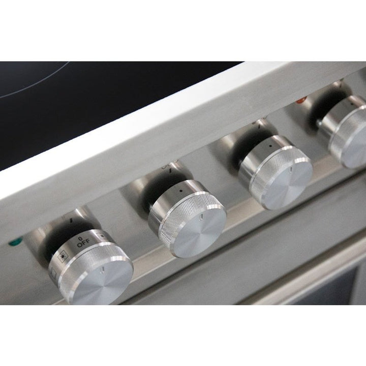Ilve top view induction cooker knobs