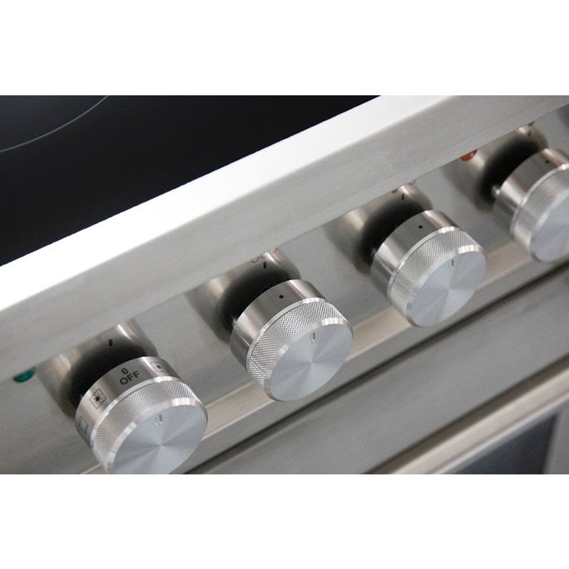 Ilve top view induction cooker knobs