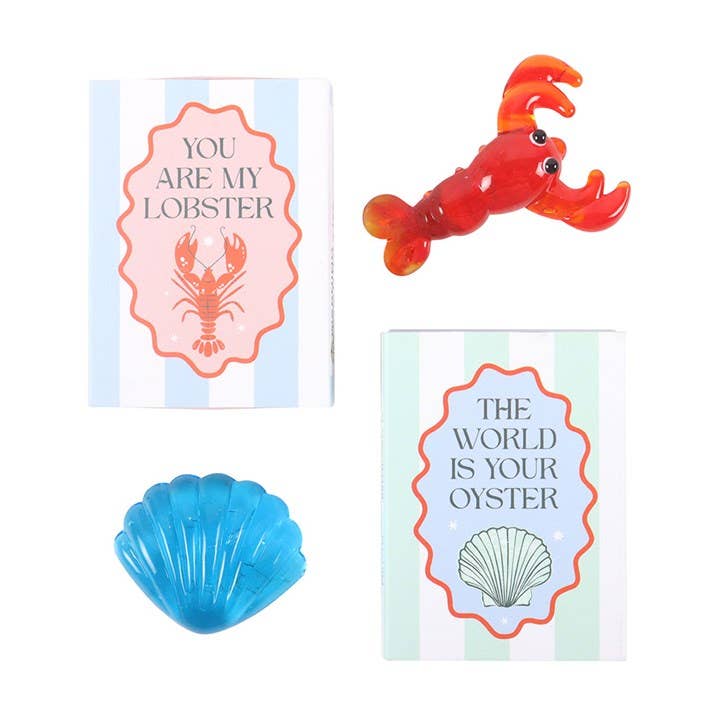 Nautical Glass Token - Shell or Lobster