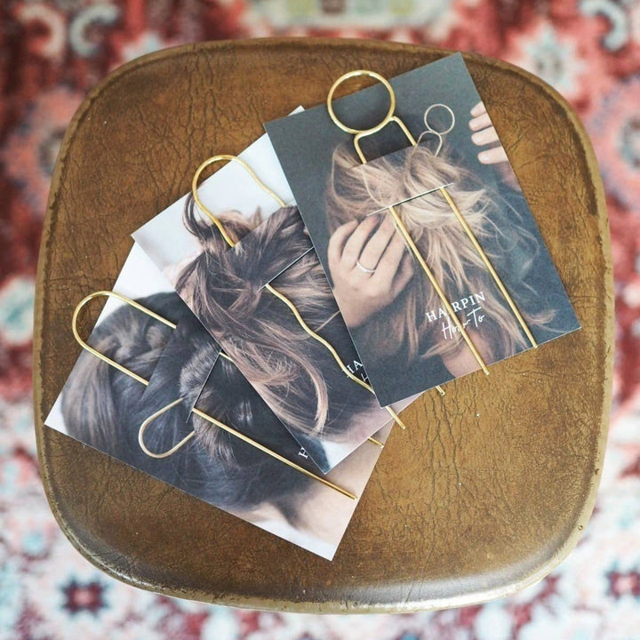 Minimal Brass Hairpin - Loop