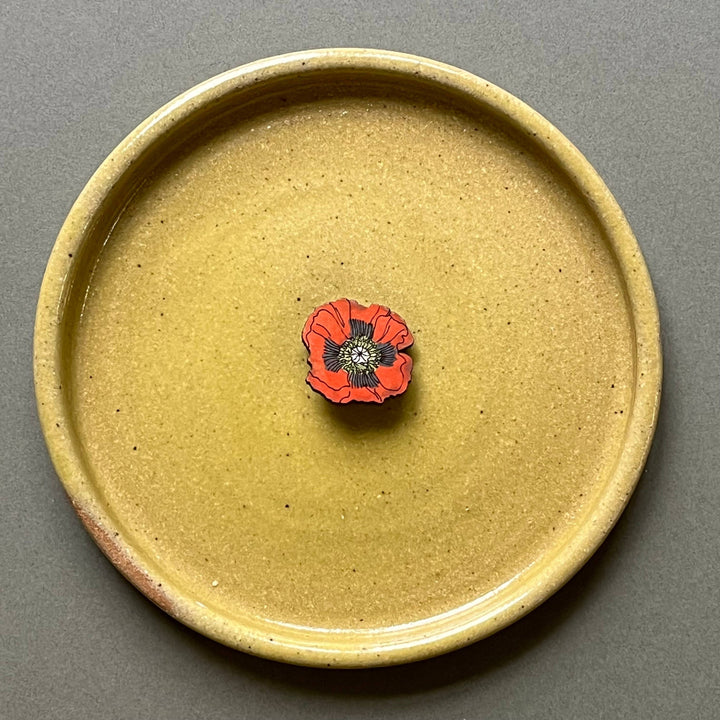 Poppy Mini Pin Brooch  