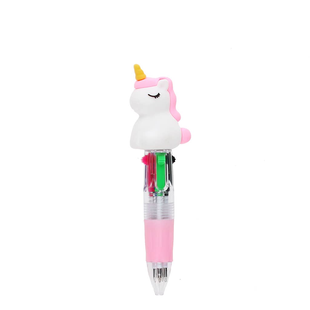 Mini 4-in-1 Colour Pen - Unicorn