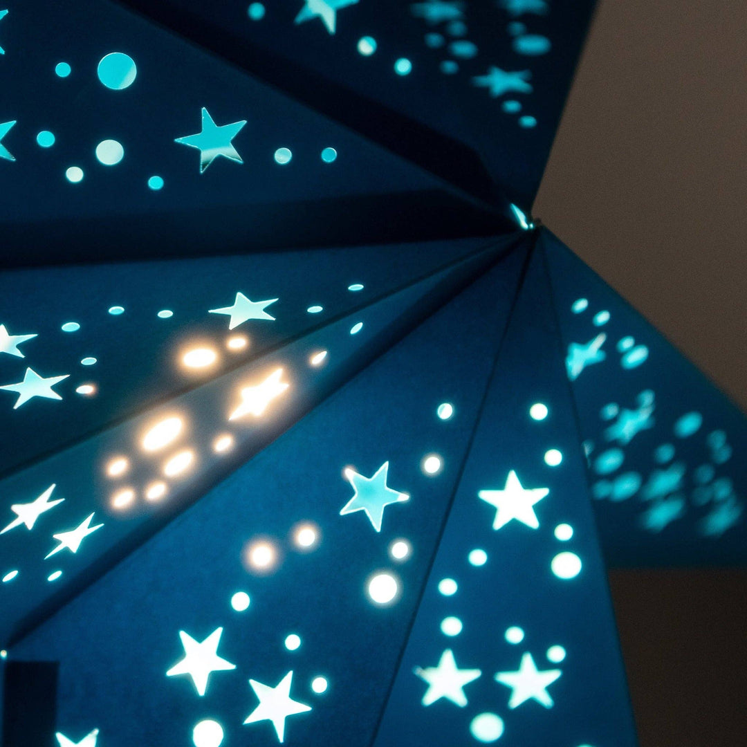 Paper Star Lantern - Venus Sea Blue