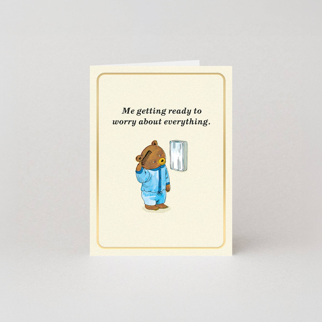 Worry - Mini Card by Richard Scarry