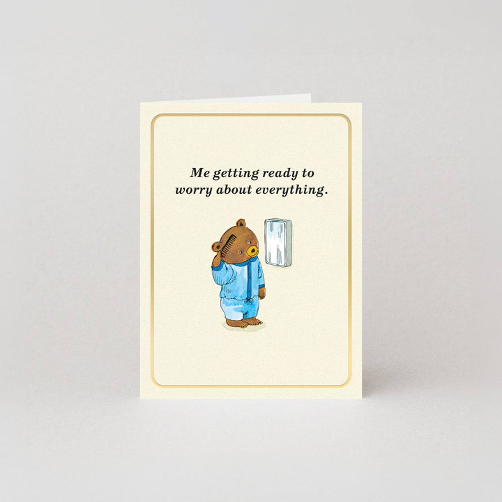 Worry - Mini Card by Richard Scarry