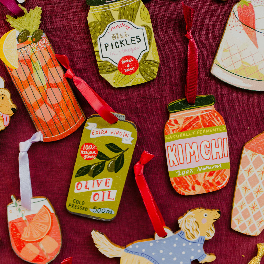 Kimchi Wooden Decoration