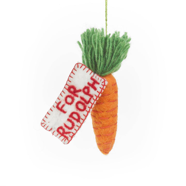 Handmade Felt Snack for Rudolph Decoration