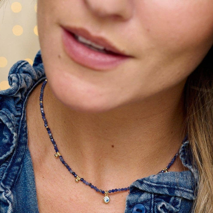 Jasmine Celestial Aventurine Beaded Necklace