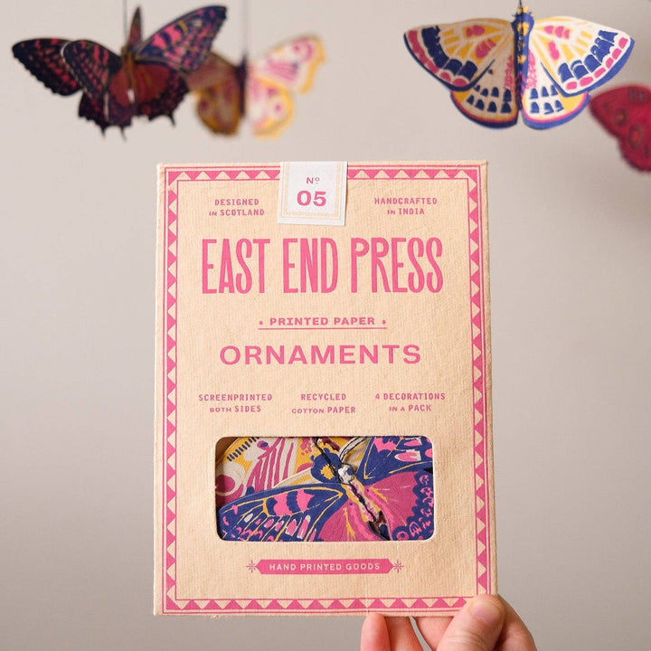 Butterflies Paper Ornaments