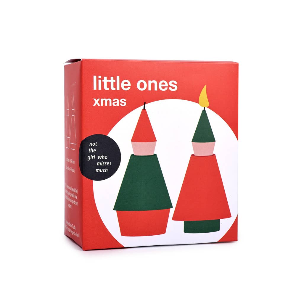 Elf Christmas Candle Set