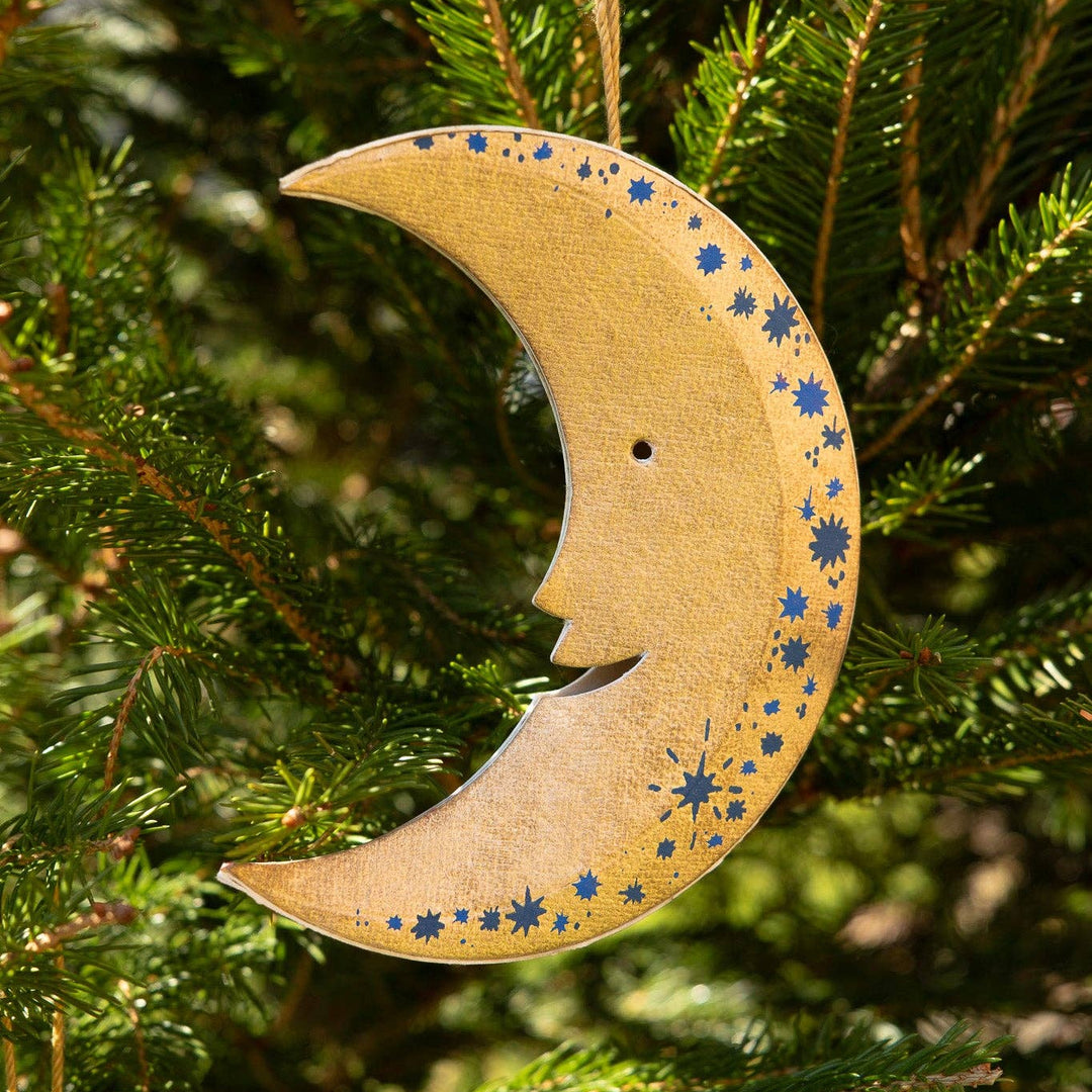 Gold Moon Board Decoration