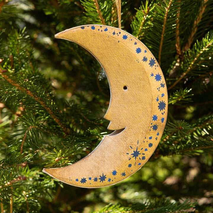 Gold Moon Board Decoration