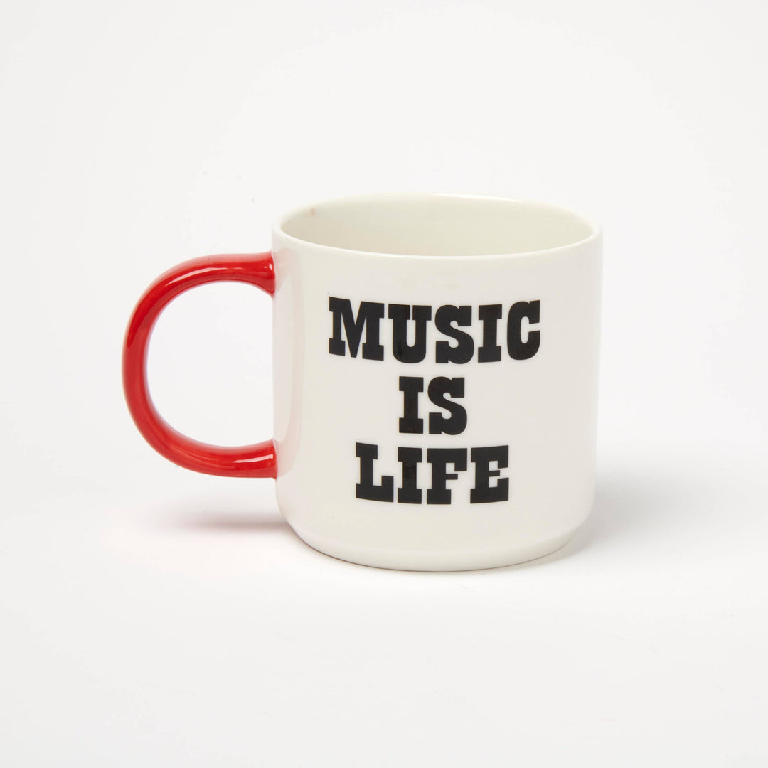 Peanuts Mug Music is Life - Vinyl